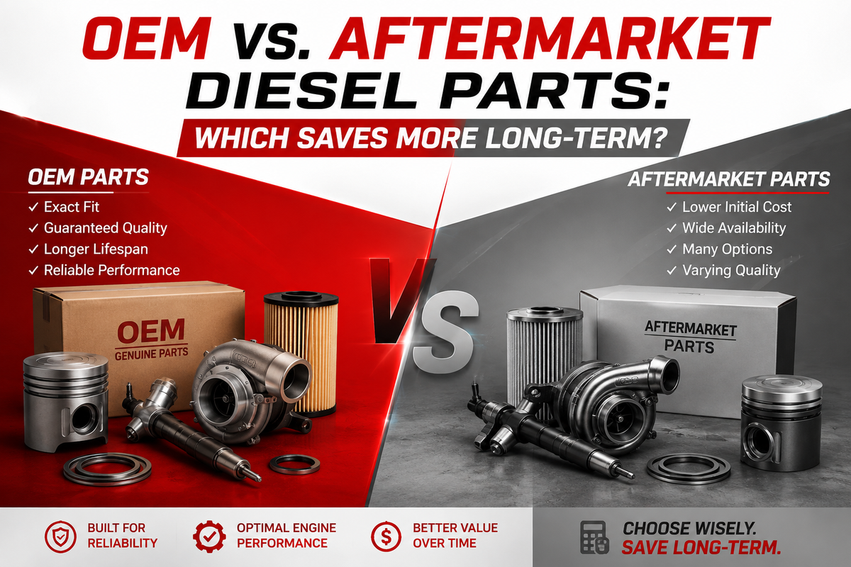 OEM vs. Aftermarket Diesel Parts: Which Saves More Long-Term?