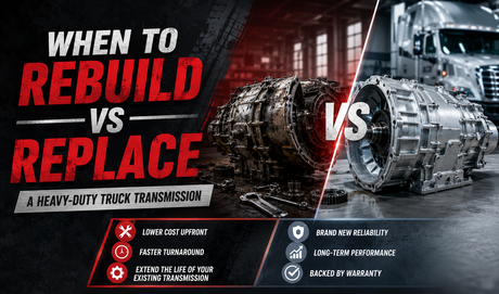 When to Rebuild vs Replace a Heavy-Duty Truck Transmission