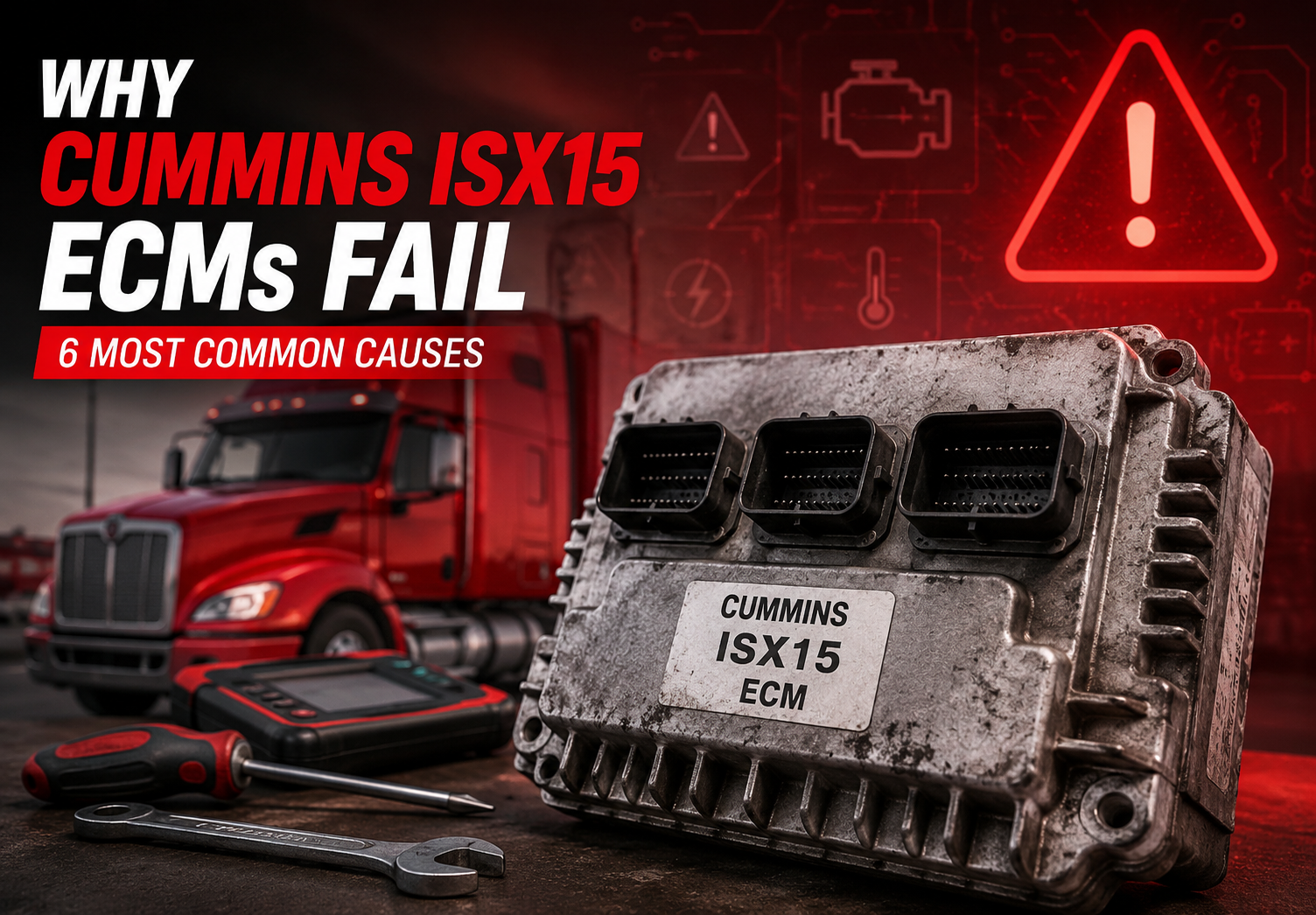 Why Cummins ISX15 ECMs Fail: 6 Most Common Causes