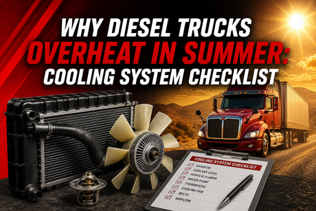 Why Diesel Trucks Overheat in Summer: Cooling System Checklist
