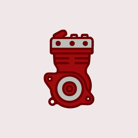 Diesel Engine Air Brake Compressor