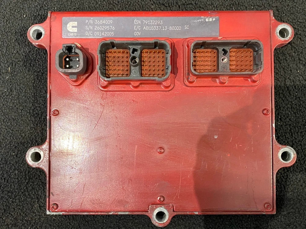 2006 Cummins ISX Diesel Engine Control Module, ECM, ECU, 3684008, 3684009, CM870