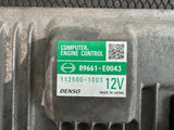 2012 HINO J08E Diesel Engine Control Module, ECM, ECU, 89661-E0043,112500-1003