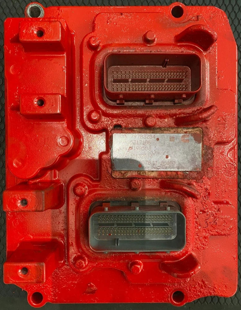 2014 Cummins ISX15 CM2350 Diesel Engine Control Module ECM ECU 5317106, 5317107