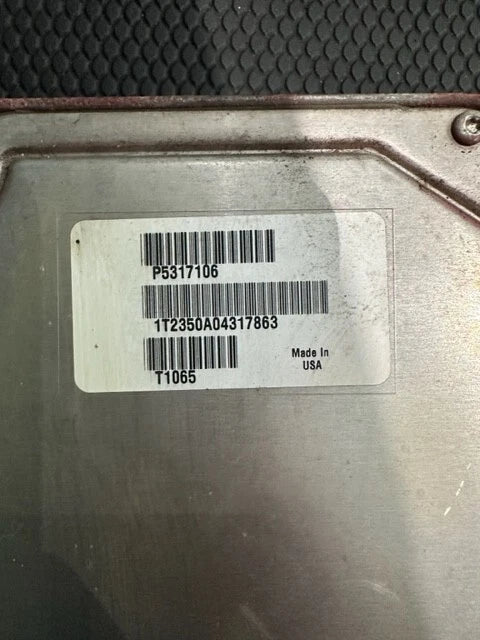 2015 Cummins ISX15 Diesel Engine Control Module ECM ECU 5317106 5317107 CM2350