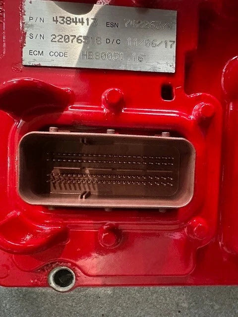 2017 Cummins L9 Diesel Engine Control Module ECM ECU 4384413, 4384412 CM2350
