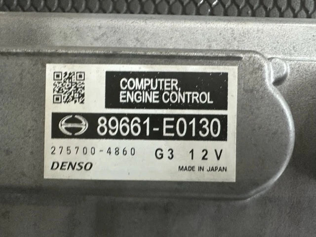 2018 HINO J05E Diesel Engine Control Module, ECM, ECU, 89661-E0130, 275700-4860