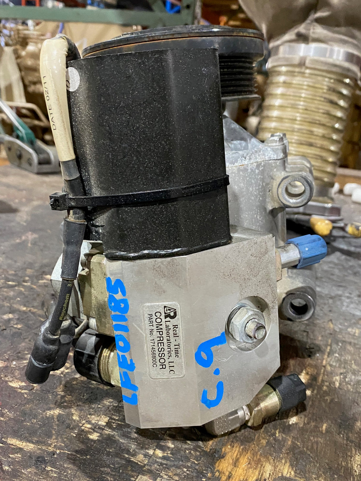 Sanden 3454 A/C Compressor 171456800C