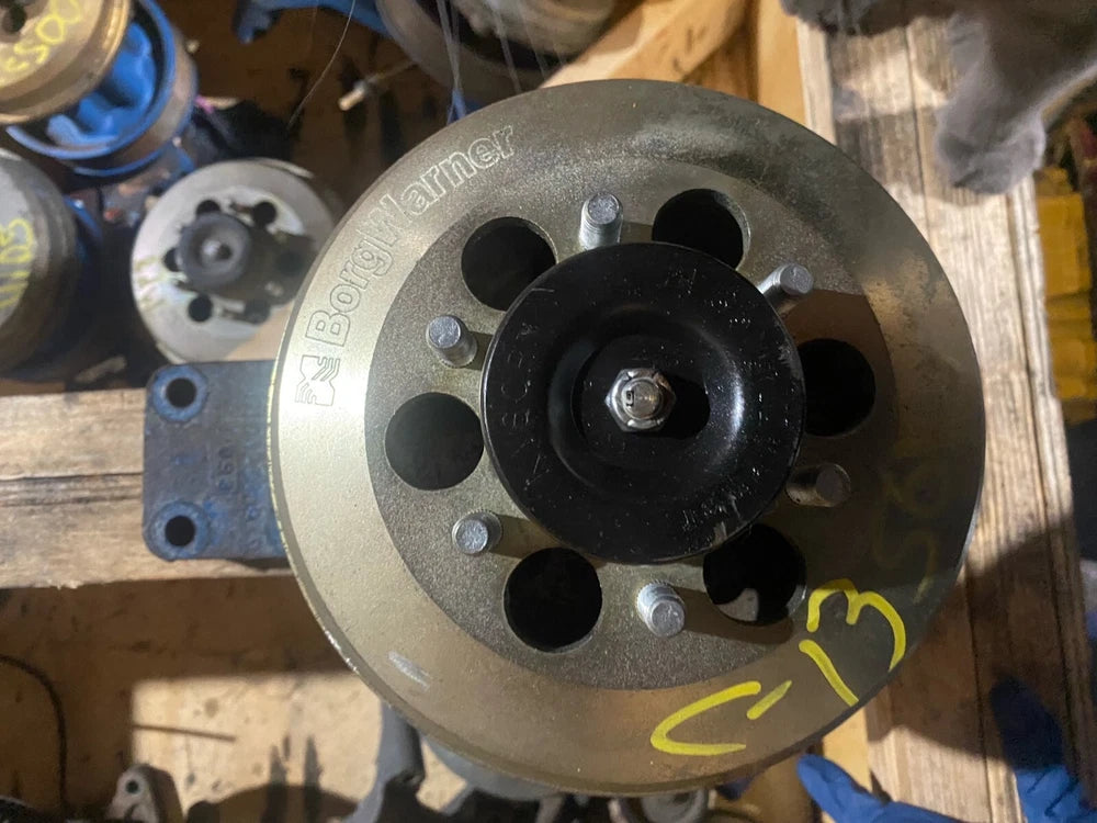 BorgWarner Fan Clutch off Caterpillar C13 Engine, 1090-09600-01, 010023009