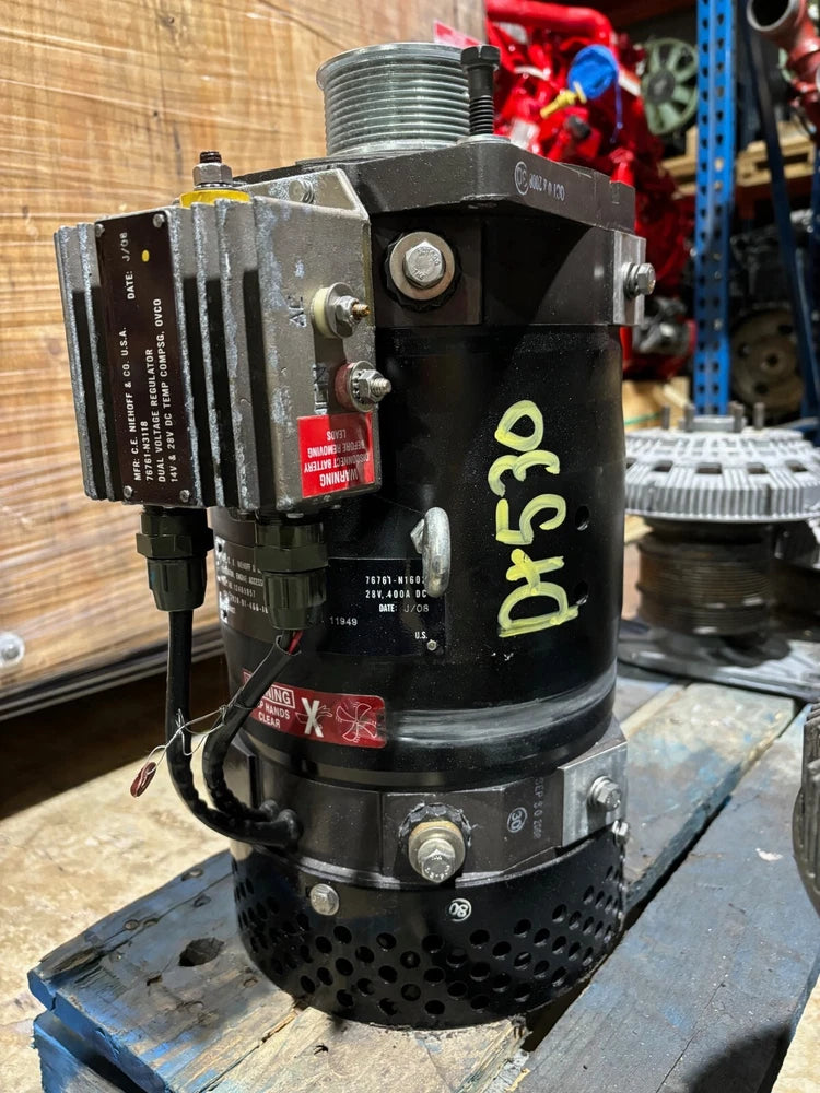 C.E. Niehoff N1602 Dual Voltage Generator 2920-01-446-1855, 28V, 400Amps