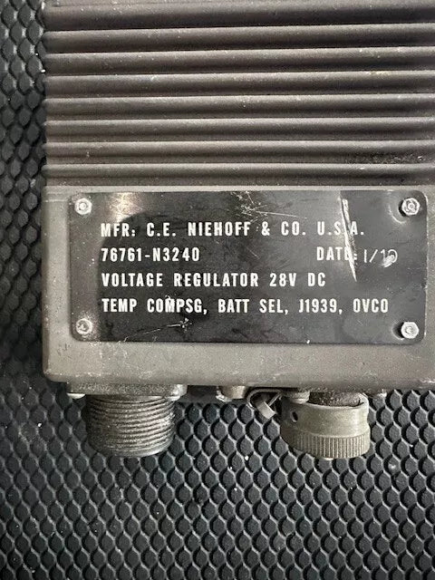 C.E. Niehoff & Co J1939 Voltage Regulator 76761-N3240, 28V