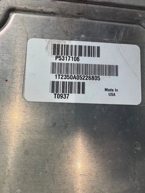 Cummins QSX15 Diesel Engine Control Module ECM ECU 5317106 5317107 CM2350