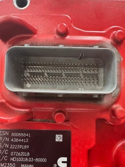 Cummins X15 EPA17 Diesel Engine Control Module ECM ECU CM2350 4384413 4384412