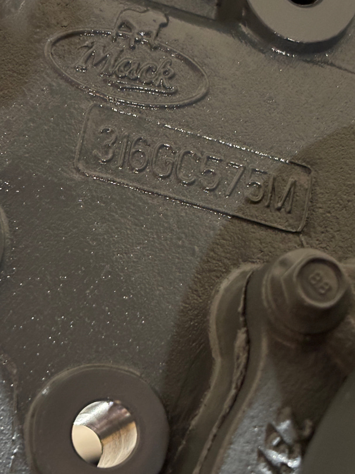 Mack OEM Diesel Engine Front Timing Cover 316GC575M