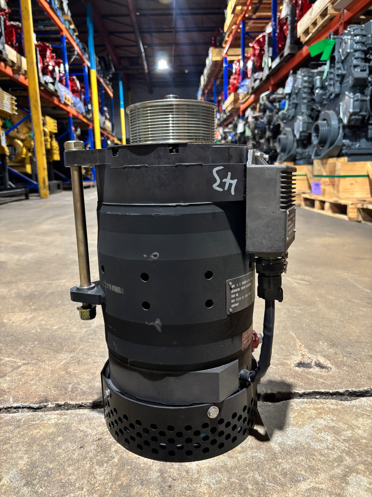 C.E. NiehoffN N1609-1 Gen Alternator 2920-01-560-3613 76761-N1609-1 570AMPS 28V