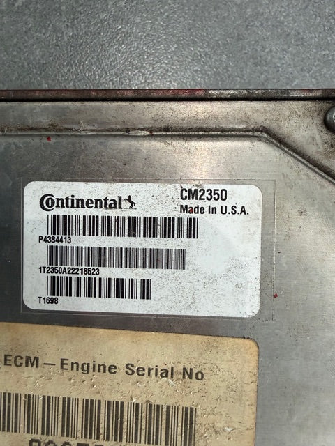 Cummins X15 EPA17 Diesel Engine Control Module ECM ECU CM2350 4384413 4384412