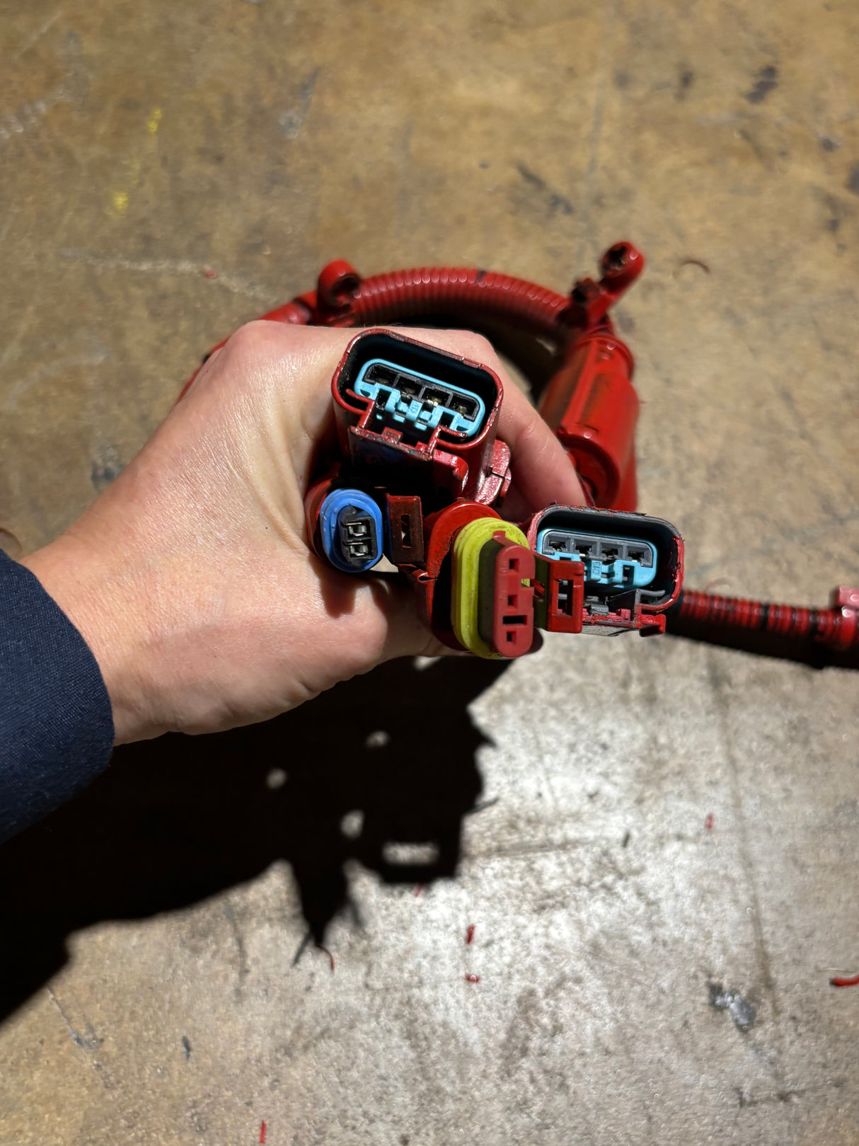 Cummins L9 Engine Electronic Control Module Wiring Harness 6430014 6430009