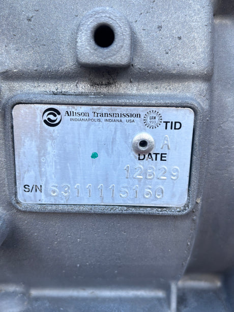 Allison 2200hs automatic transmission 6311115160