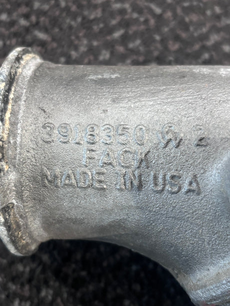 Cummins diesel engine turbo air intake elbow 3918350