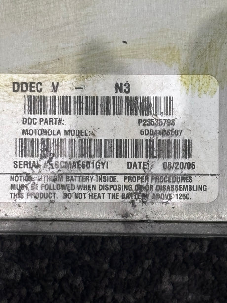 Detroit series 60 14.0l engine control module ecm ecu p23535798 6dd4408e07