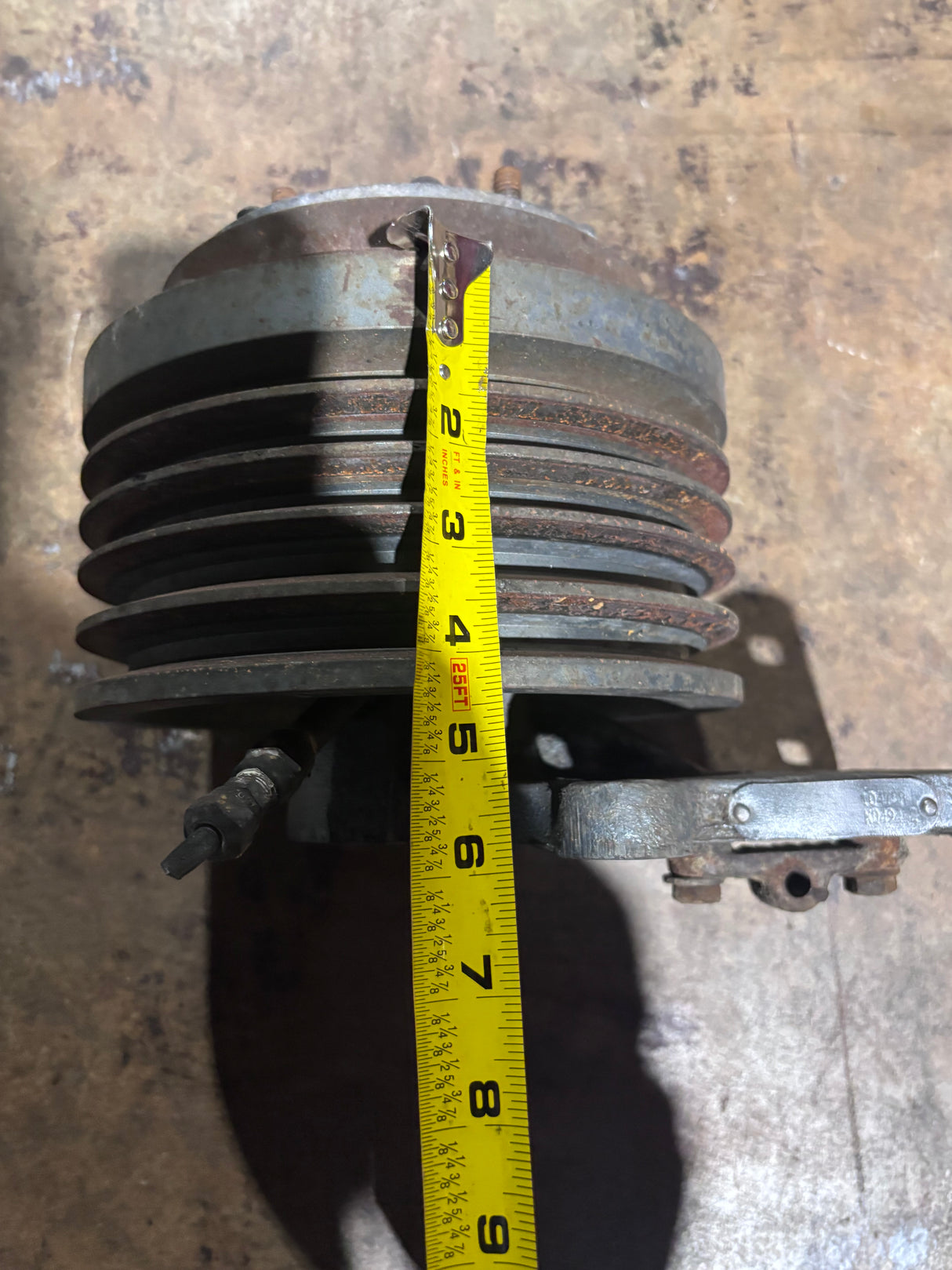 Bendix Fan Clutch off Caterpillar Engine 104759 104760 KMN20104760X