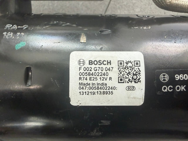 Bosch OEM 12V Starter F002G70047 0058402240 R74 E25