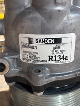 SANDEN U4066 A/C Compressor 24V 8 Grooves 1101029 54066 SD4066