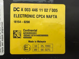 Freightliner Cascadia Continental CPC4 Chassis Control Module A0034461102/005