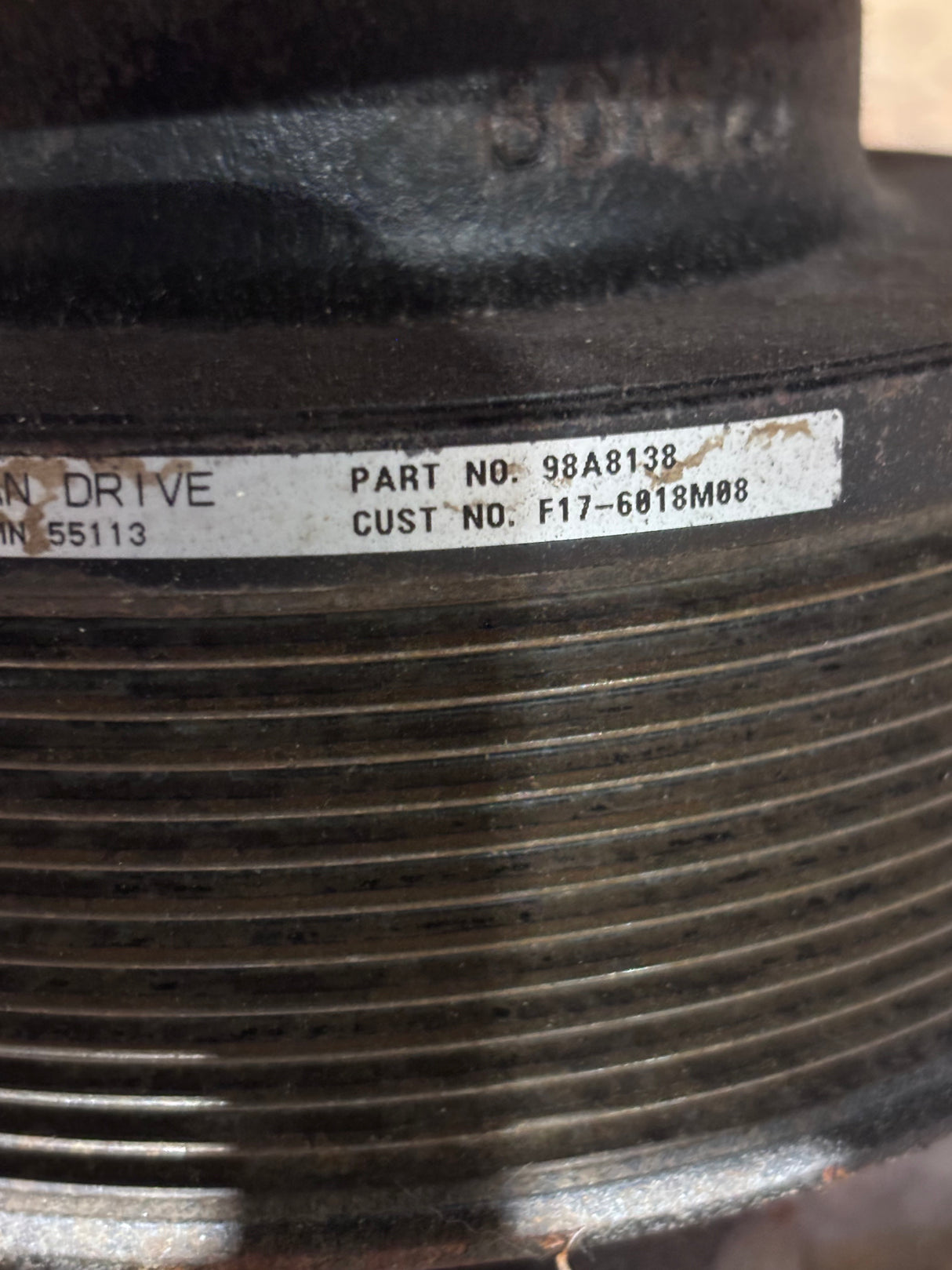 Horton Fan Clutch for Paccar MX-13 Engine 98A8138 79A8138 F17-6018M08