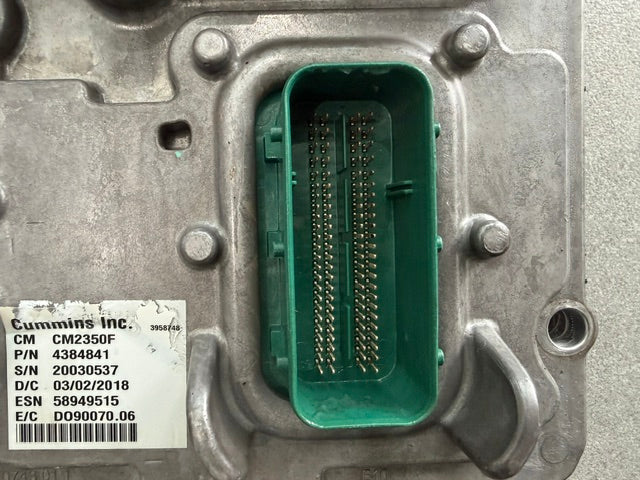 Cummins ISB6.7 Engine Control Module ECM ECU 4384841 4384840 CM2350F