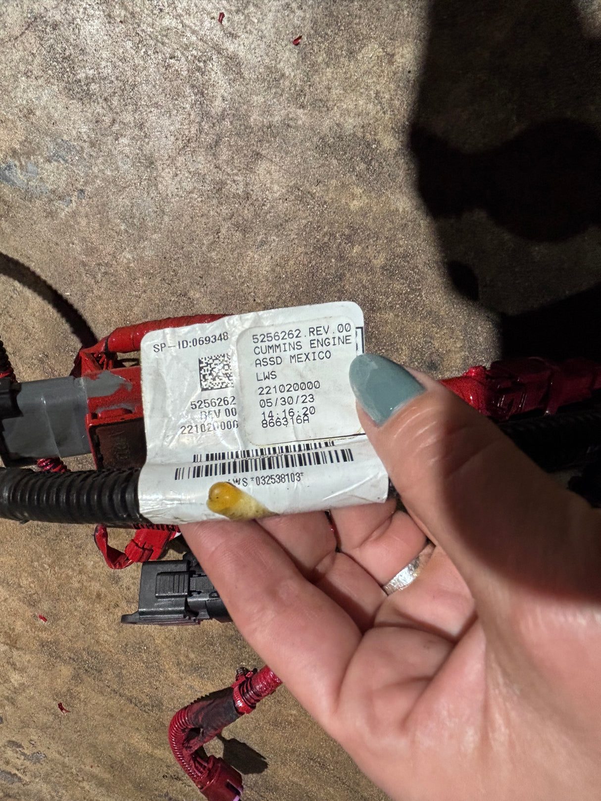 Cummins ISB QBS6.7L Engine Wiring Harness 5689168 5689775 5256262