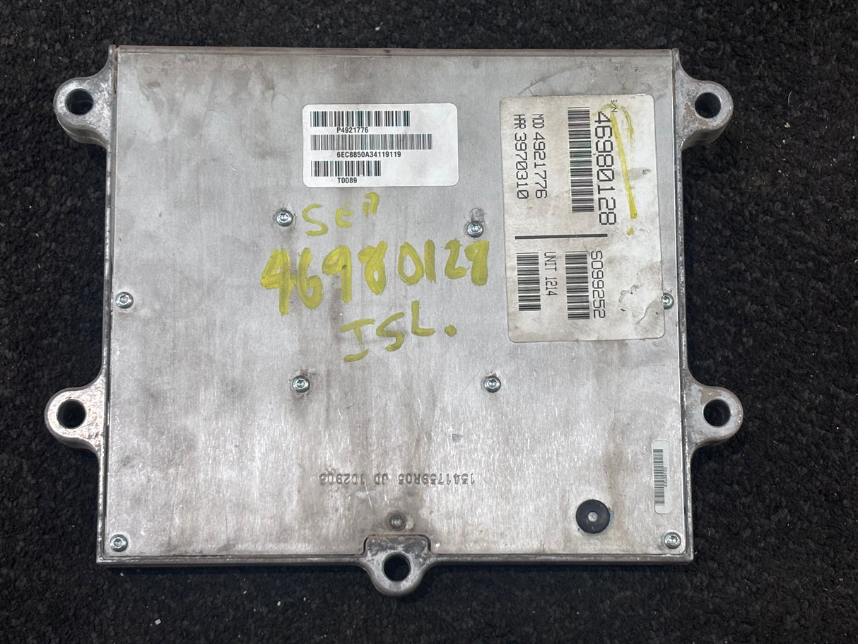 Cummins ISL Engine Control Module ECM ECU 4921776 4921797 CM850