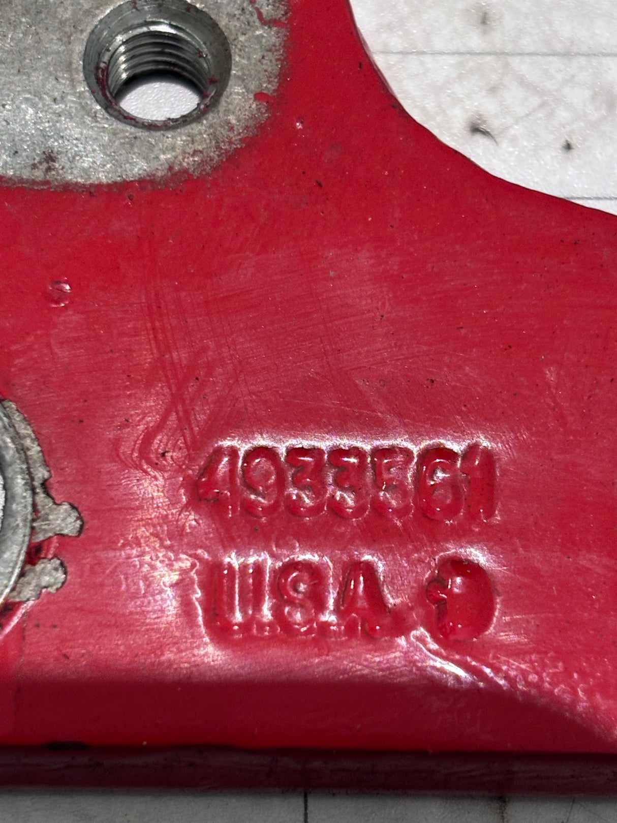 Cummins Air Compressor Brace Bracket 4933561