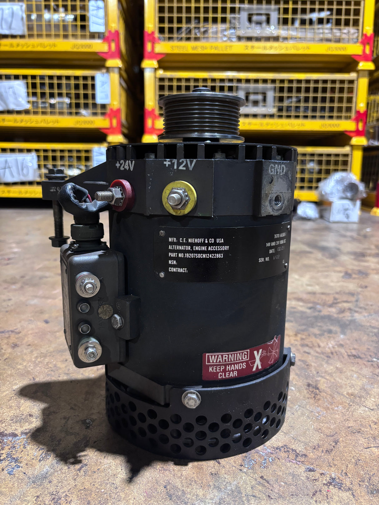 C.E. Niehoff & Co N1509-1 Alternator 28V 14V 76761-N1509-1 12422863