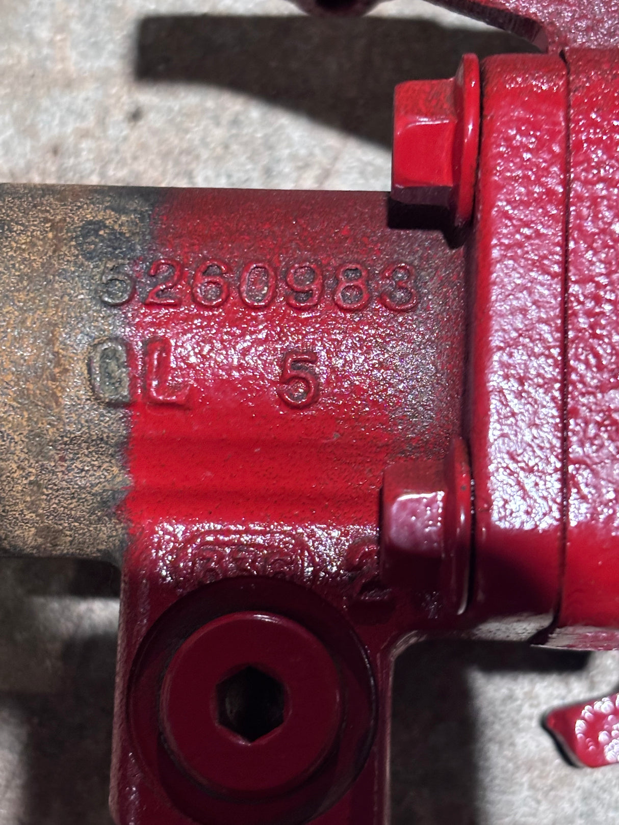 Cummins B6.7 Diesel Engine Water Inlet Connection 5332617 5260983