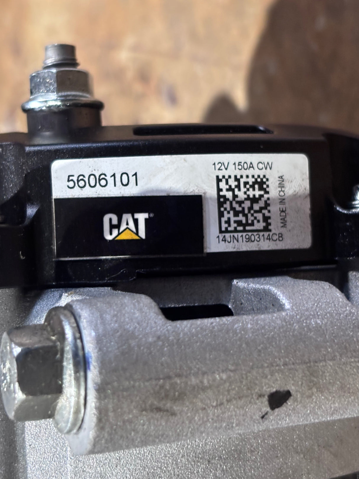 Caterpillar Alternator 560-6101 593-5347 150Amp 12V