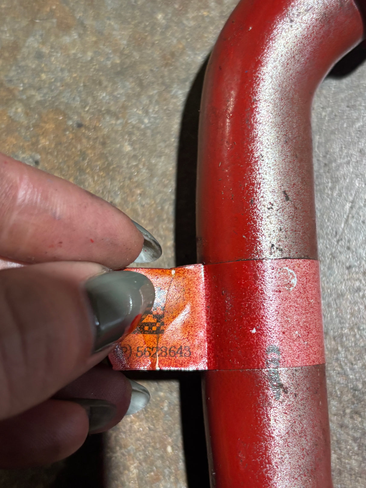 Cummins ISB QSB6.7L Exhaust Cooler Water Inlet Tube 5628643