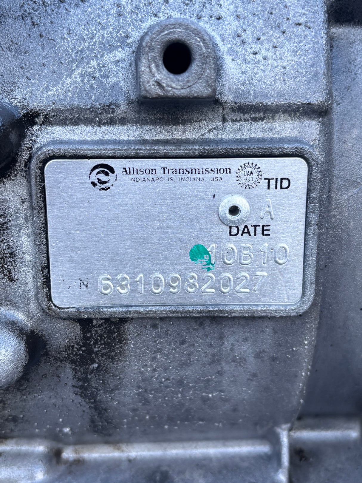Allison 2200HS Automatic Transmission 6310982027