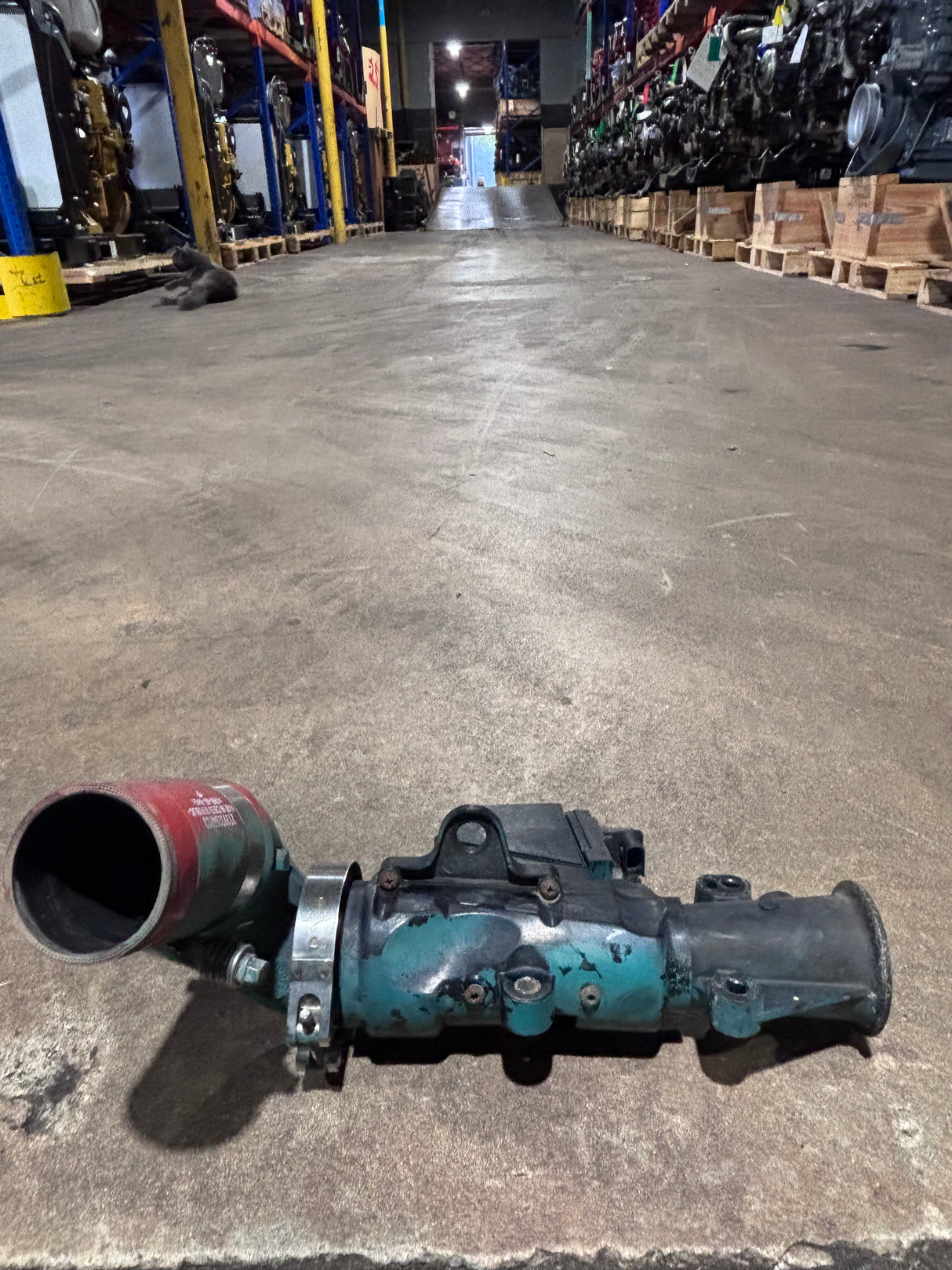 Volvo D13 Diesel Engine EGR Venturi Mixer 22008482