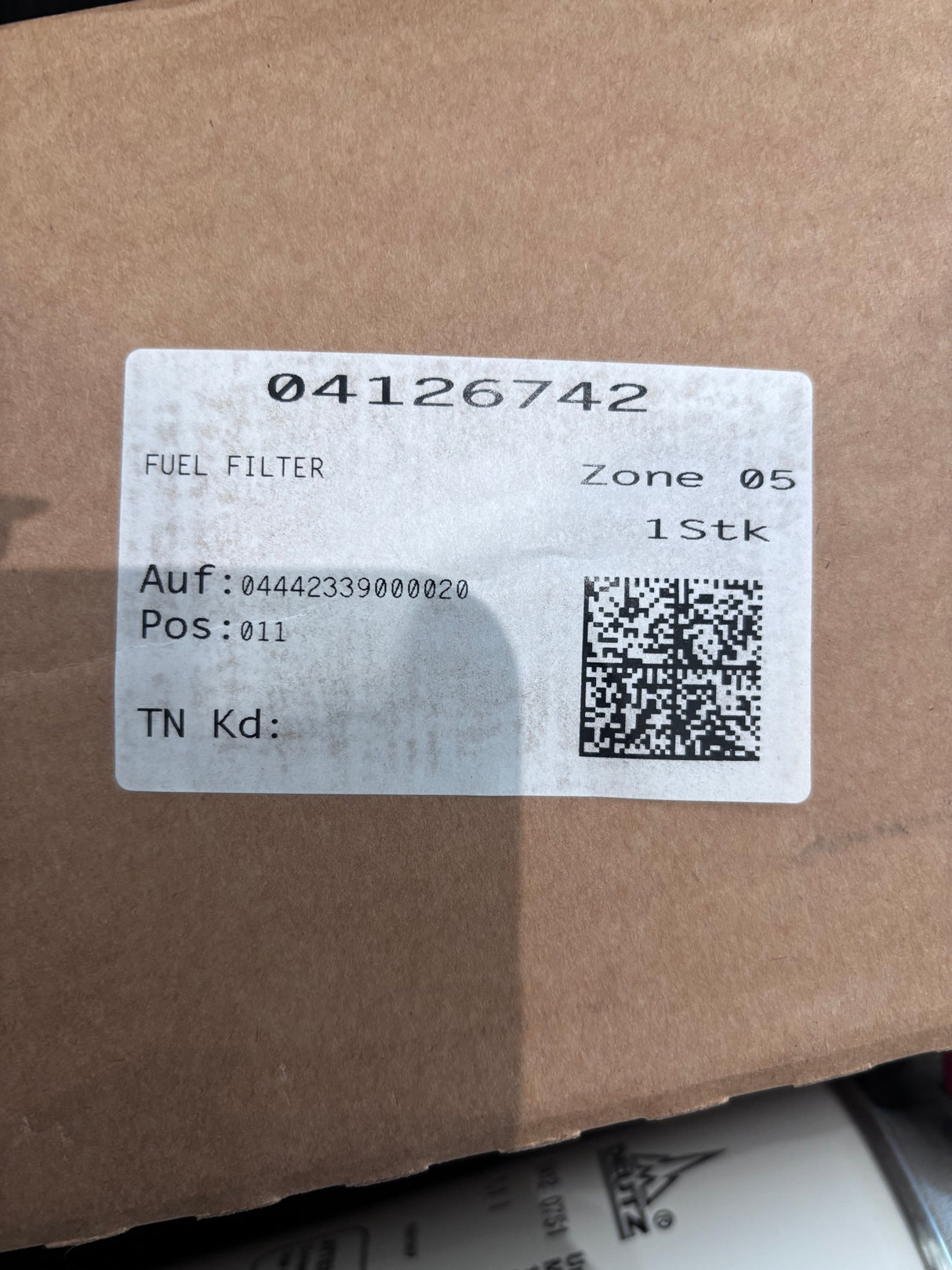 Deutz OEM Fuel Filter 04126742