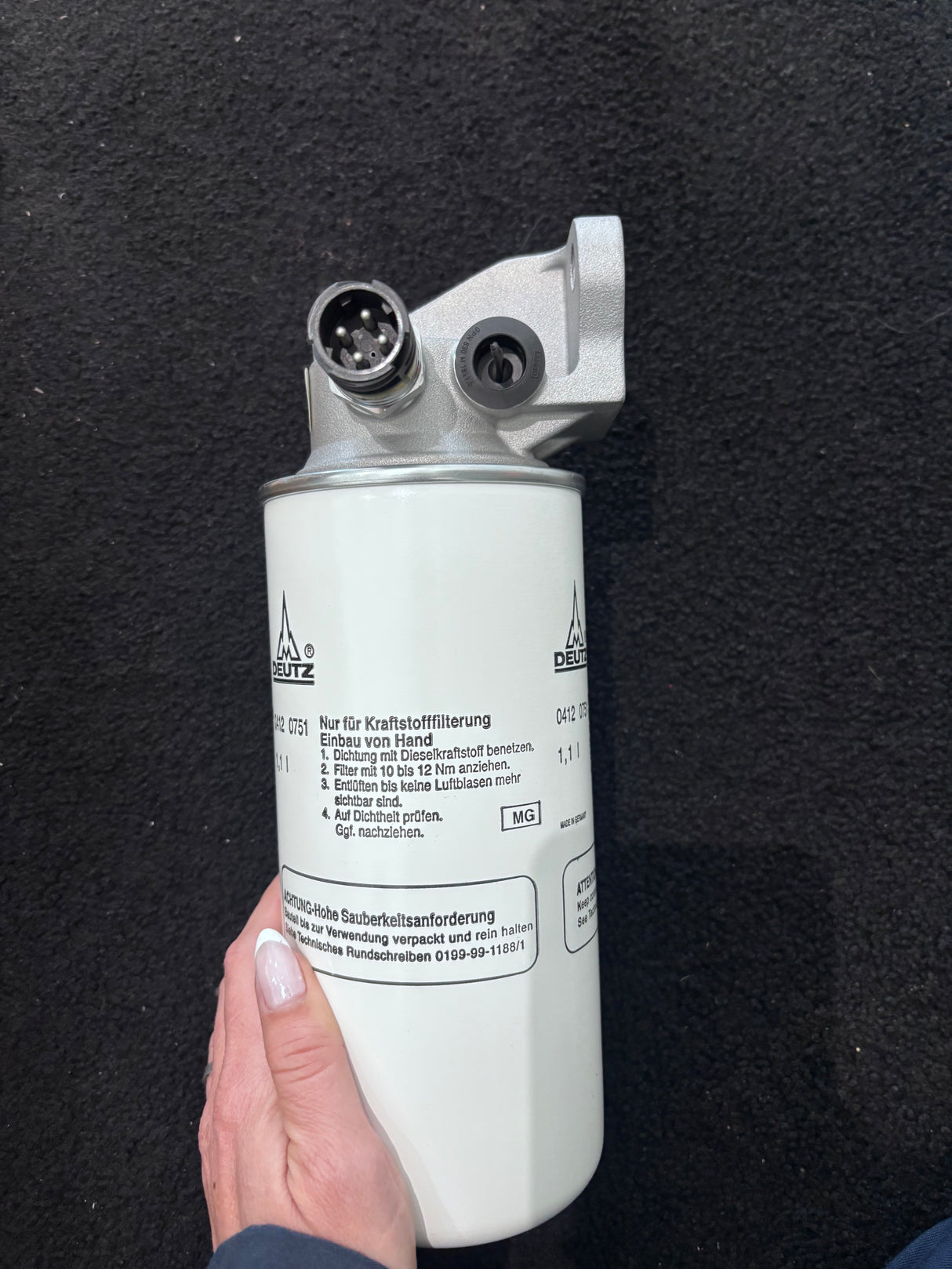 Deutz OEM Fuel Filter 04126742