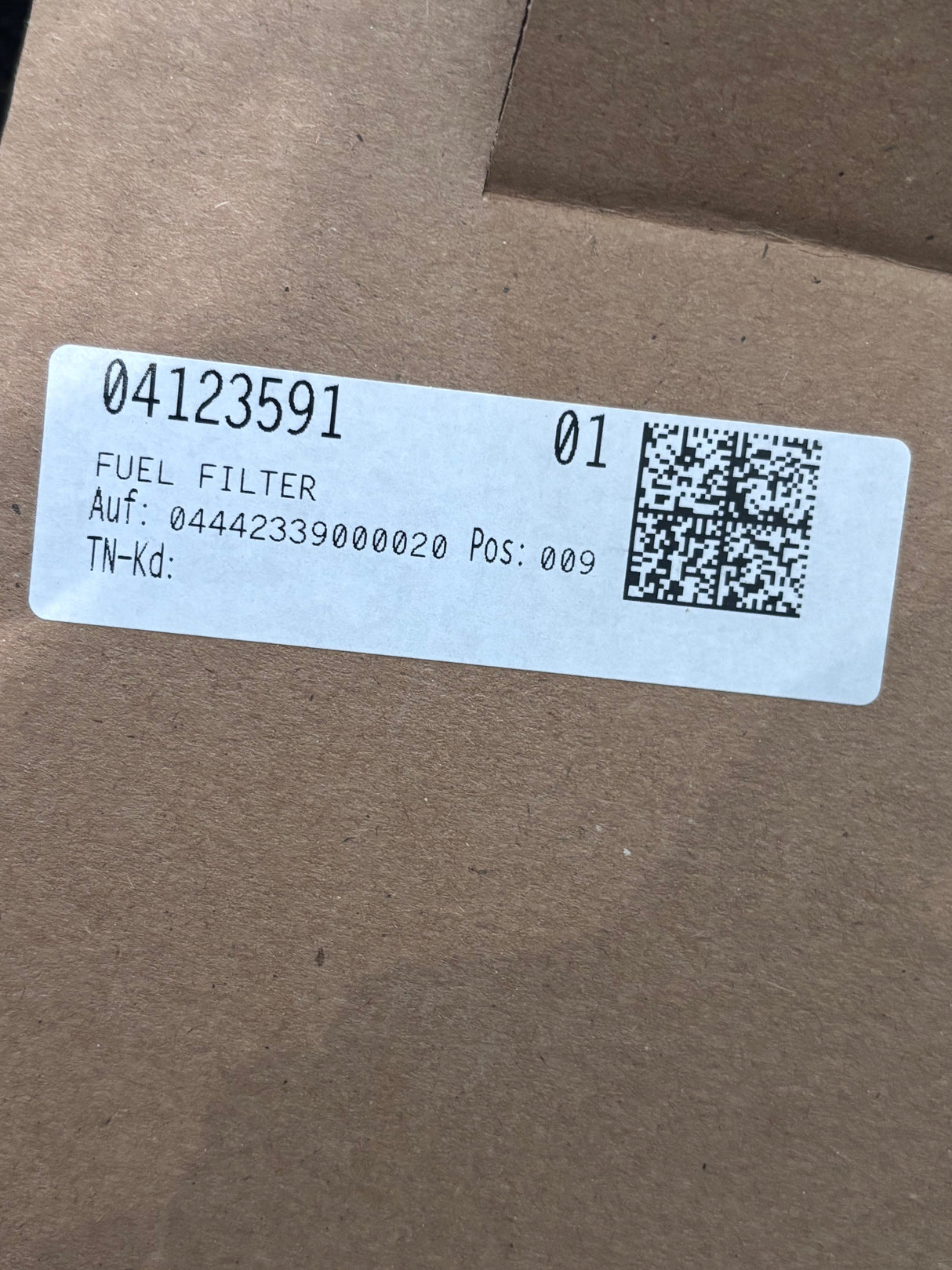 Deutz OEM Fuel Filter 04126742