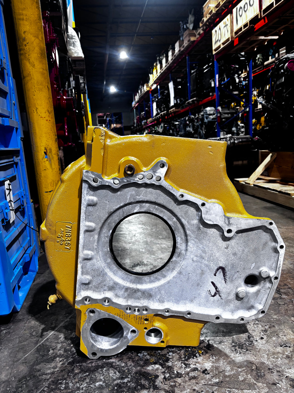 Caterpillar OEM 3406 Diesel Engine flywheel Housing 7N8367