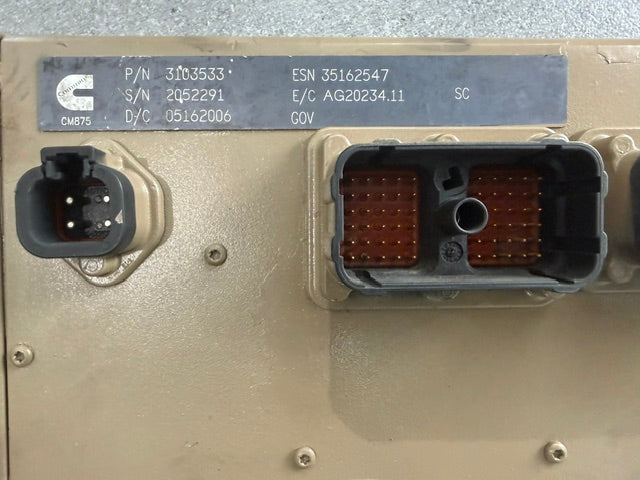 Cummins ISM OEM Engine Control Module ECM ECU 3103533 CM875