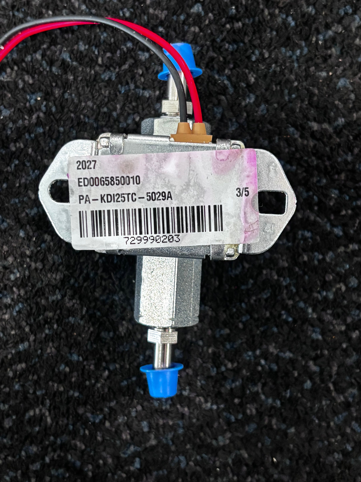 Kohler OEM Electronic Fuel Pump 12V ED0065850010-S