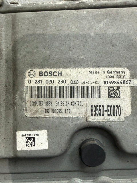 Hino BOSCH Emission Control Module ACM 0281020230 89550-E0070