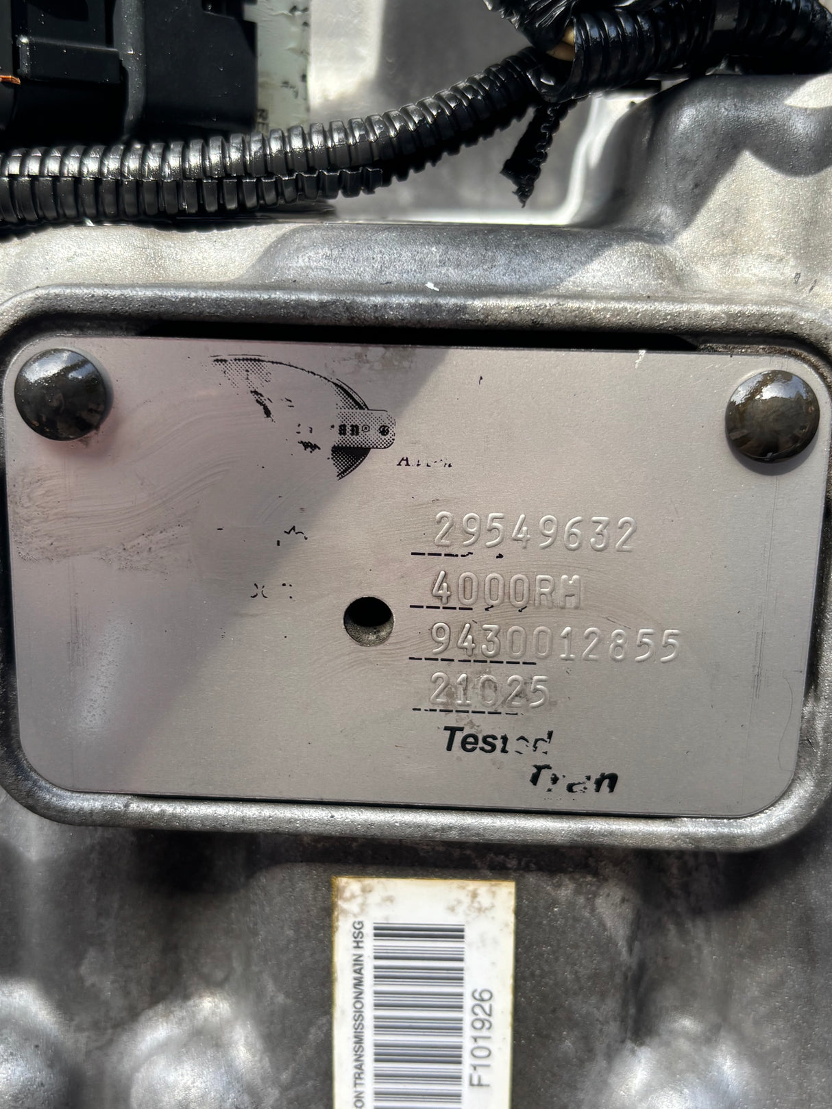 Allison 4000RM Automatic Transmission 9430012588