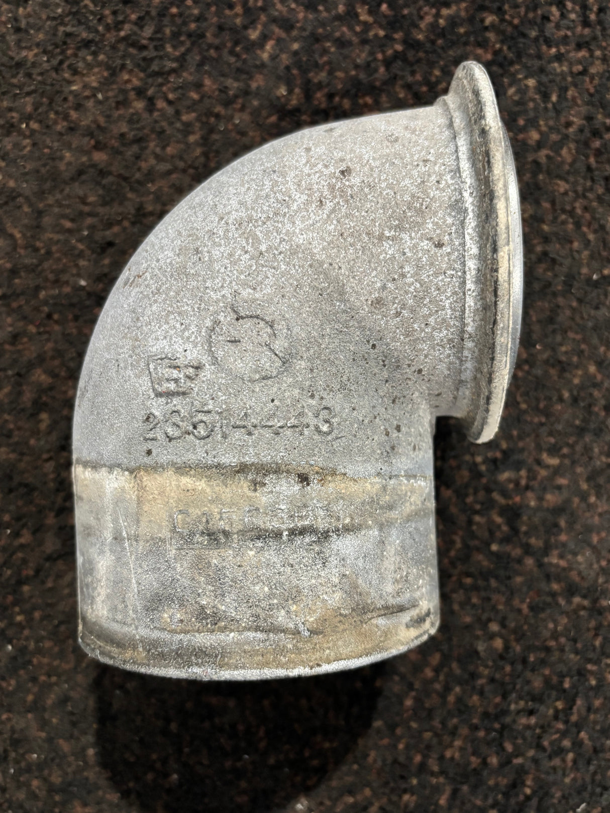 Detroit Diesel Series 60 Turbocharge Exhaust Intake Elbow 23514443