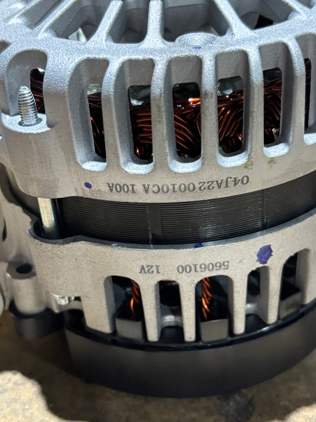 Caterpillar C4.4 Alternator 5606100 T430452 12V 100Amps