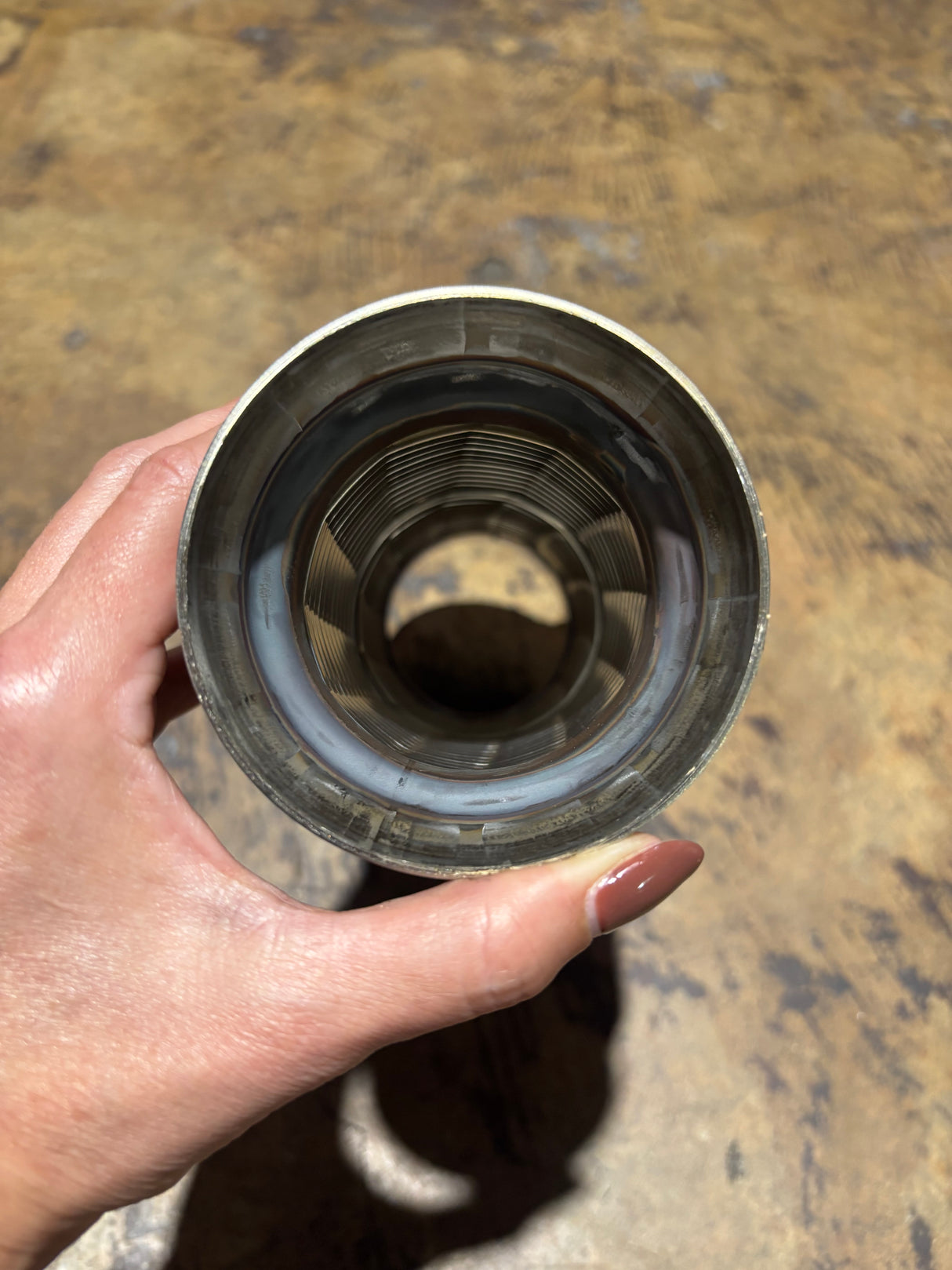 Caterpillar OEM 283MM Overall Length Stainless Steel Bellow 362-9401